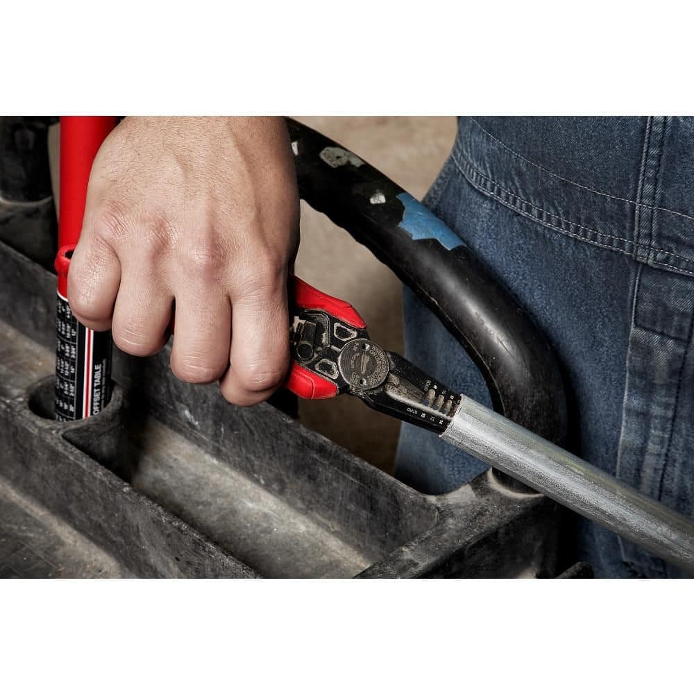 Milwaukee 9 in. 7-in-1 High Leverage Combination Wire Stripper/Cutter Pliers