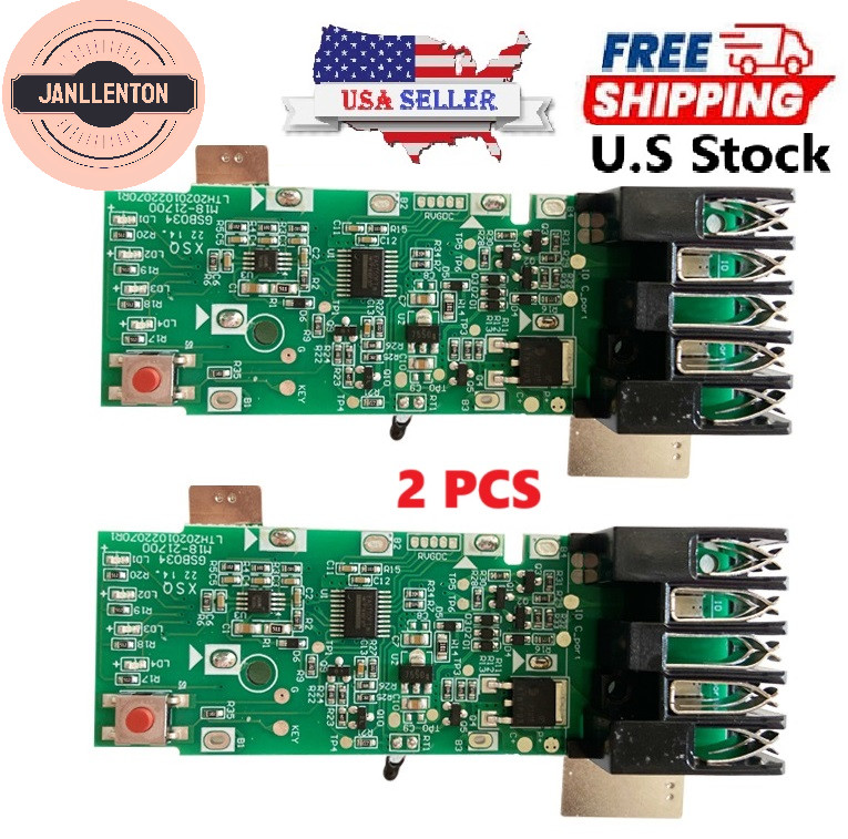 Milwaukee M18 6.0Ah 8.0Ah Battery Charging Protection Circuit Board DIY-2 PCS