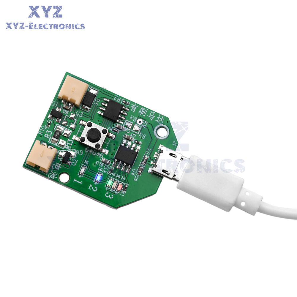 3.7V Universal USB Rechargeable Small Fan Circuit Board Mobile Fan Control Board