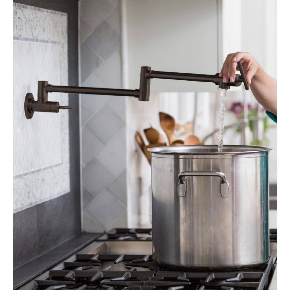 Elkay LKEC2091RB Explore Wall Mount Pot filler w/ Lever Handle Oil Rubbed Bronze