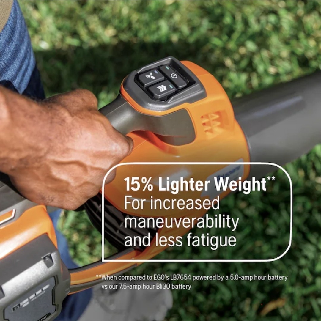 Husqvarna POWERFULL Cordless/Battery Powered Leaf Blaster 350iB 200-MPH 800-CFM