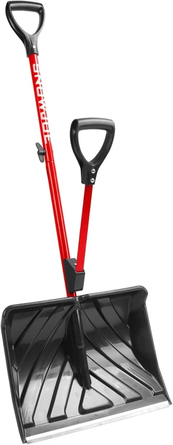 Snow Joe Shovelution Snow Shovel Strain Reducing with Assisted Handle, SJ-SHLV01