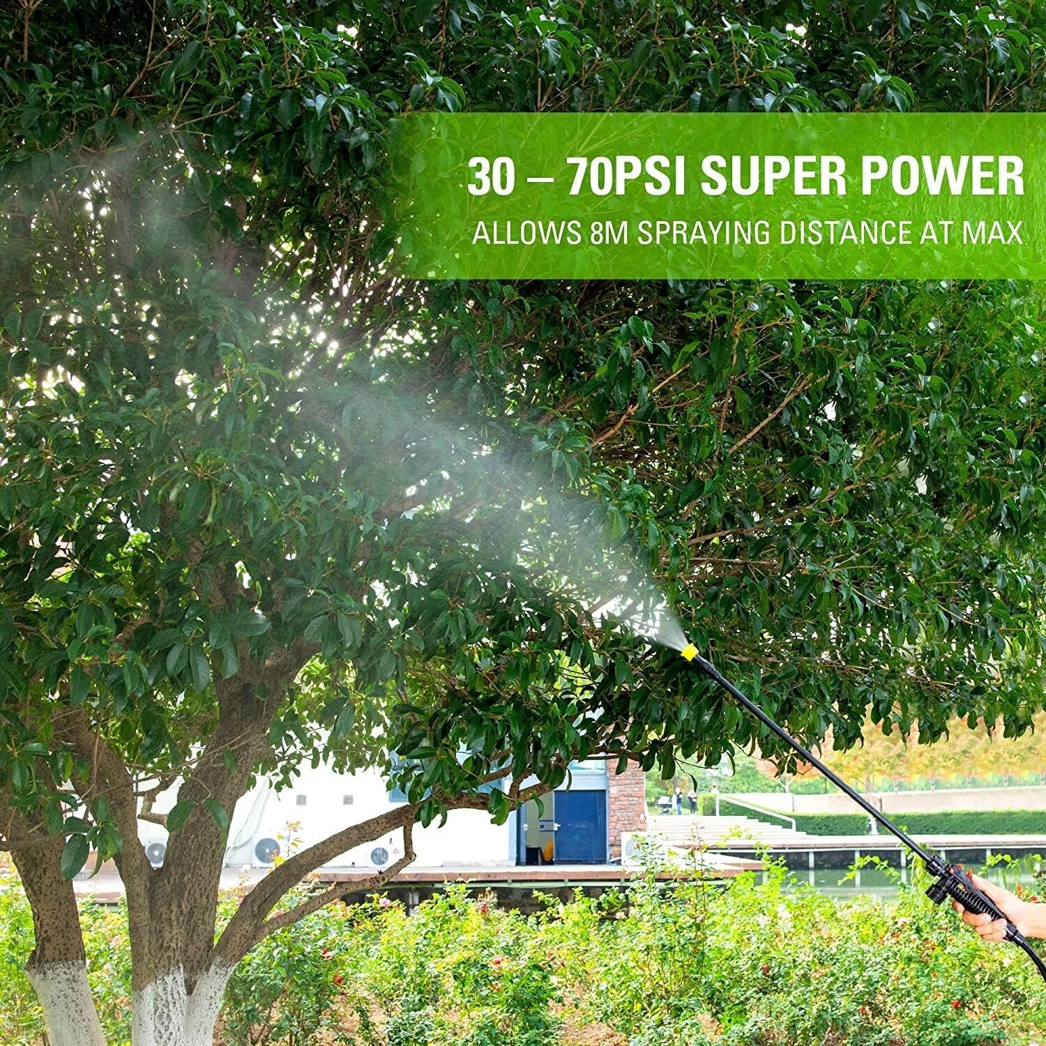 Greenworks 24V BackPack Sprayer 4-Gallon 5 Tips, Battery/Charger Not Included