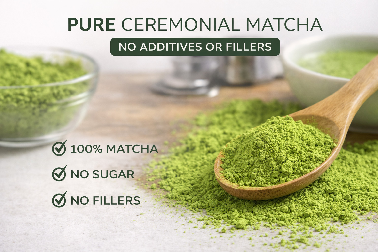 Ceremonial Grade Matcha 1kg Bulk – Aichi Japan – First Harvest – Stone Milled
