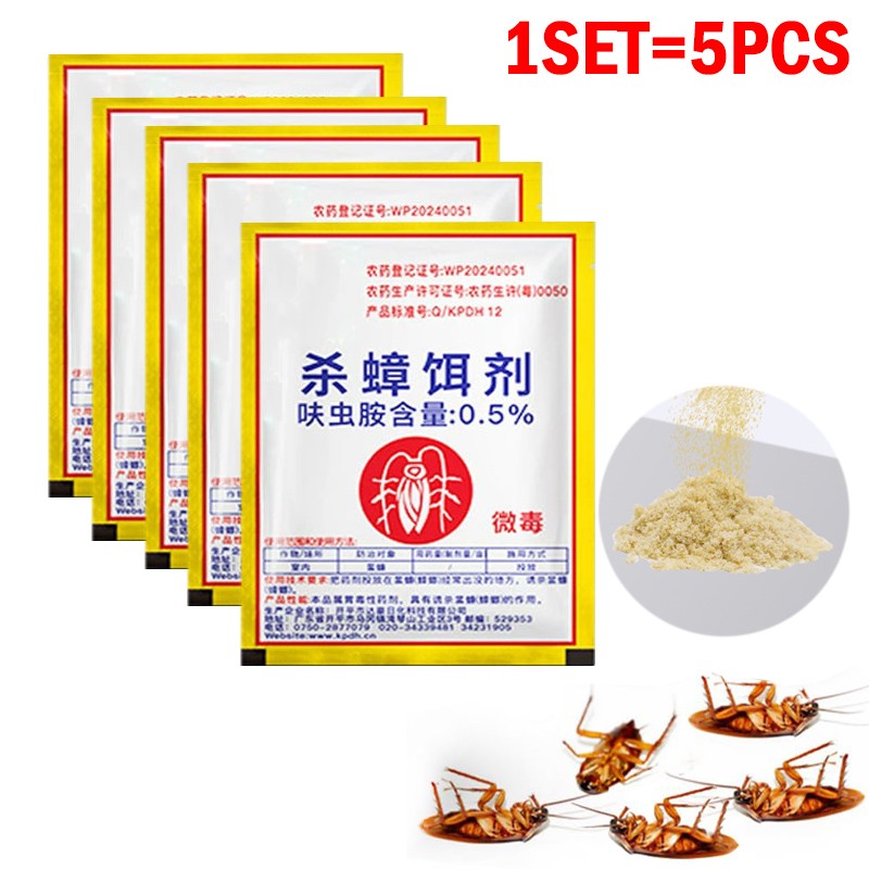 15X Cockroaches Killer Medicine Cockroach Trap For Kitchen Household