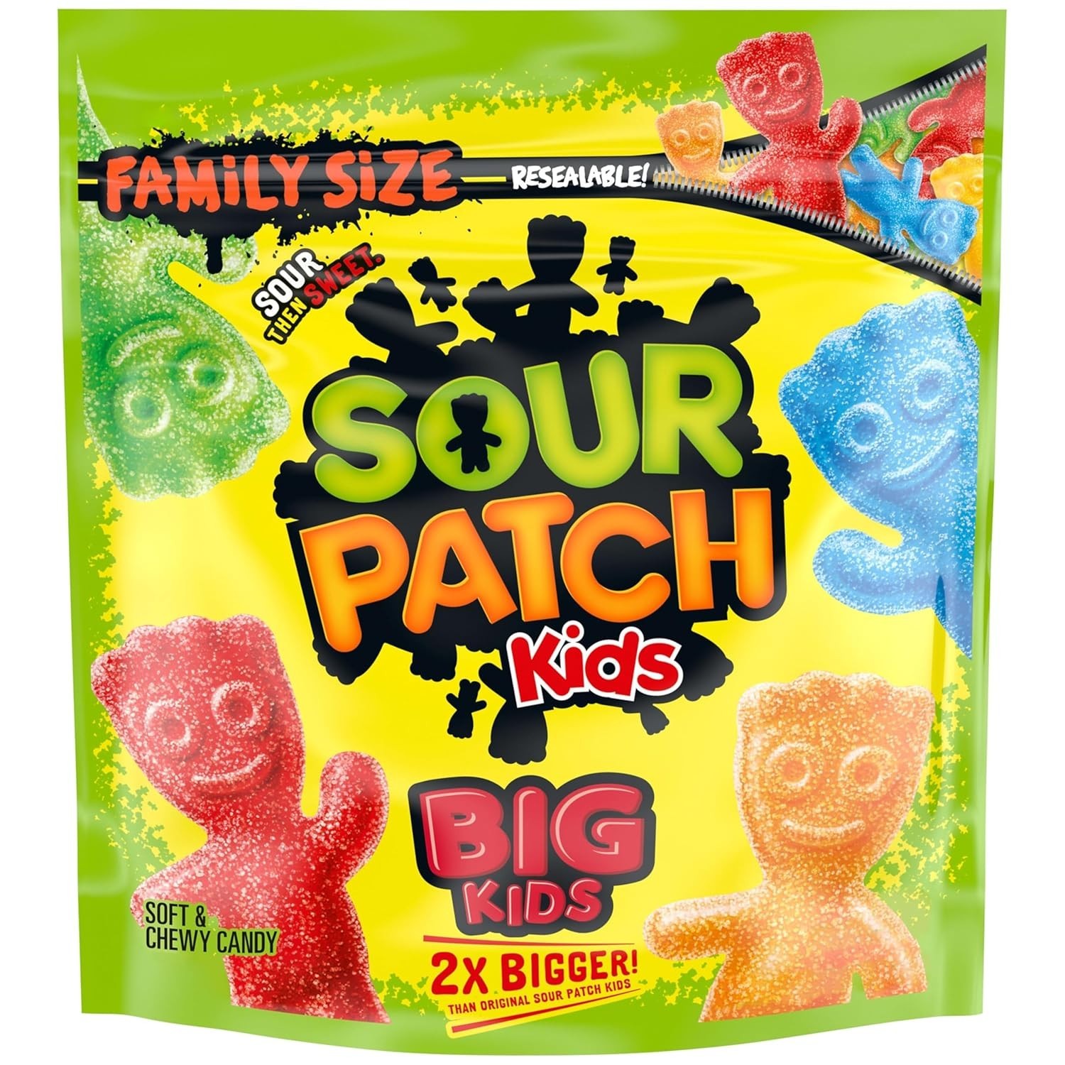 Assorted Sour Gummy Candy – 1.7 lb Family Size Perfect for Any Occasion