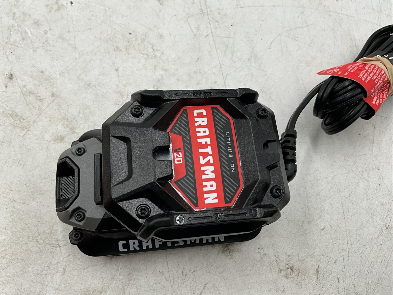 Craftsman V20 1.5 Ah Lithium Ion Battery CMCB2015 & Charger CMCB101