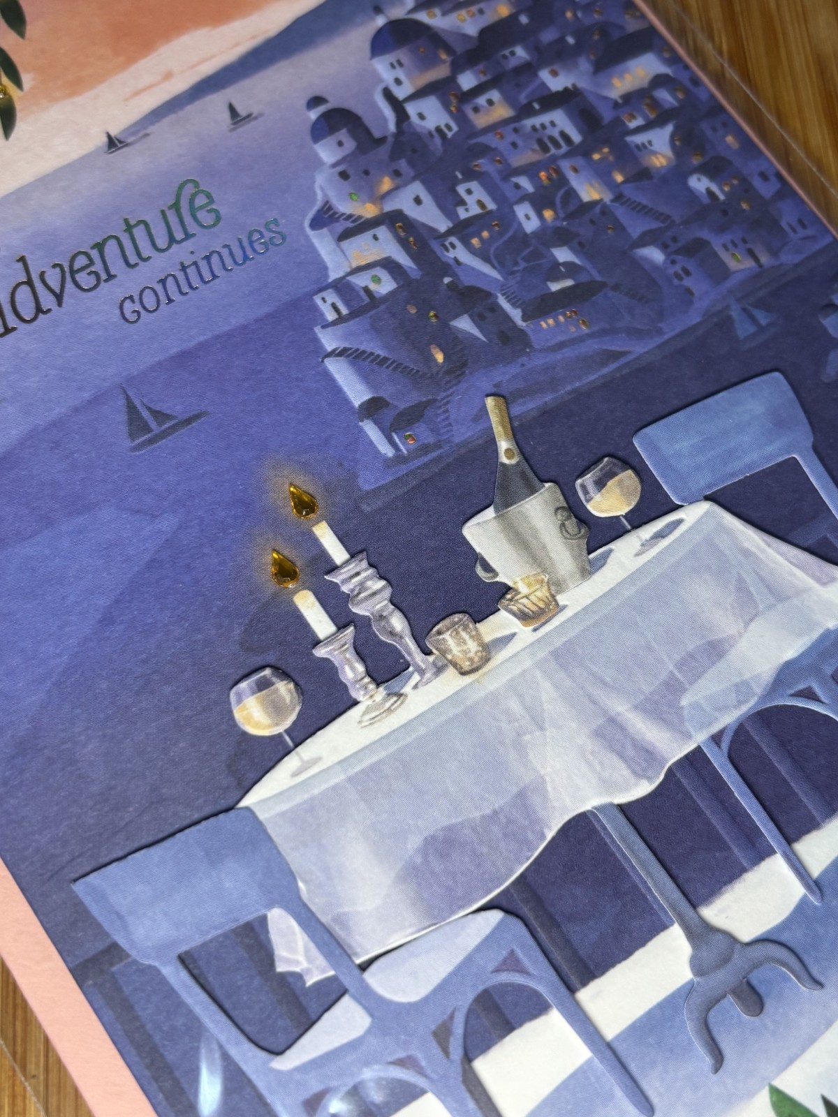 Papyrus Greeting Card New Envelope and the ADVENTURE continues Valentine Day