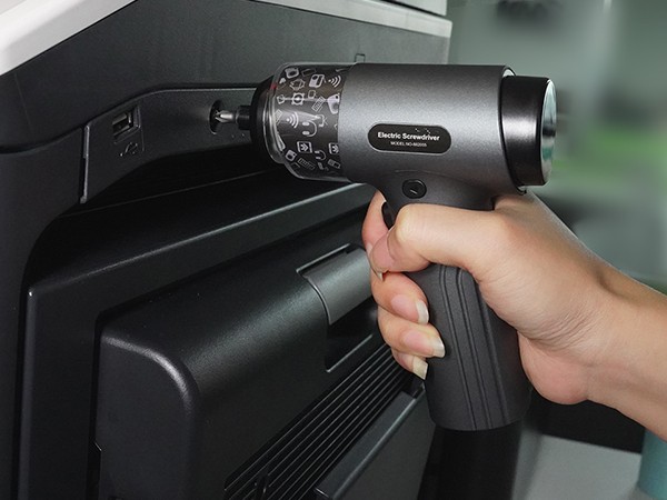 ANXTECH 3.7V Cordless Electric Screwdriver Set Screw Gun Tool with LED Light