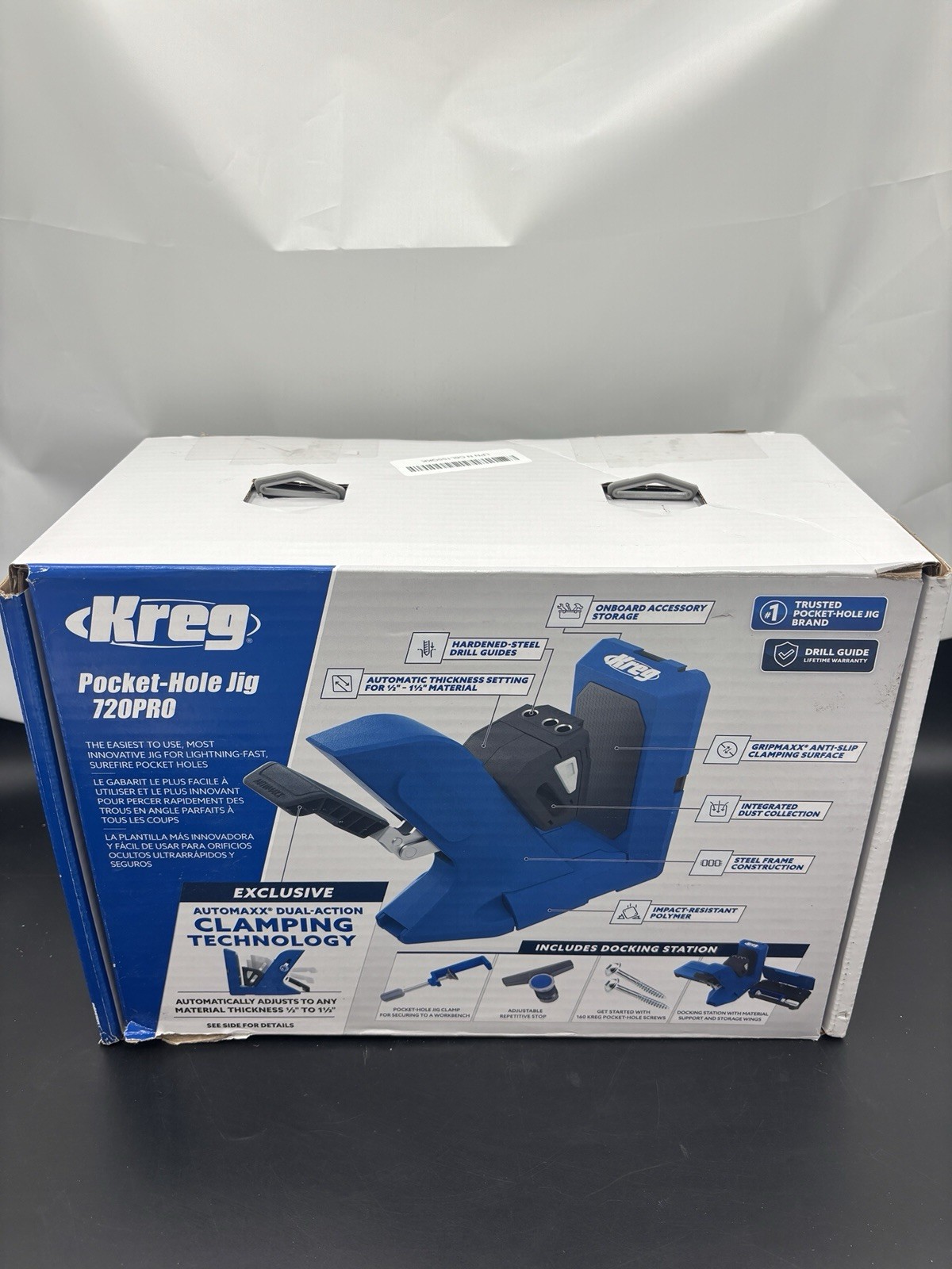 Kreg Tool KPHJ720PRO Pocket-Hole Jig 720PRO – Woodworking Tool – See Description