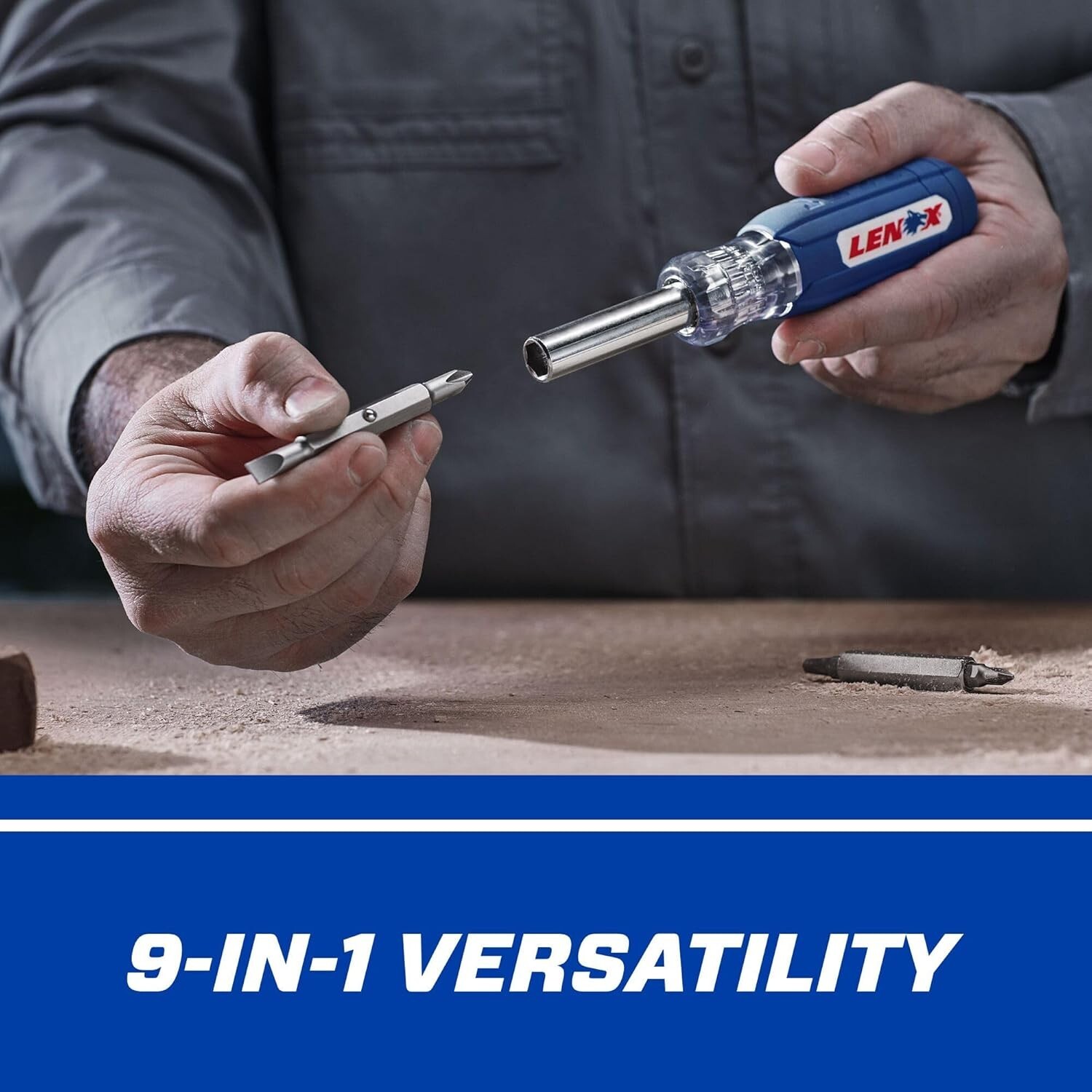 LENOX 9-In-1 Multi-Bit Screwdriver LXHT68000