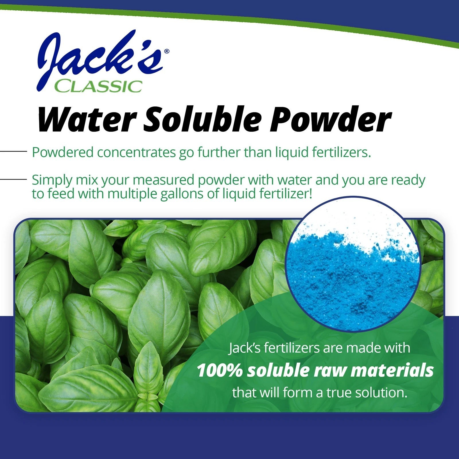 J R Peters Inc 52064 Jacks Classic No.4 20-20-20 All Purpose Fertilizer 1.5 lb