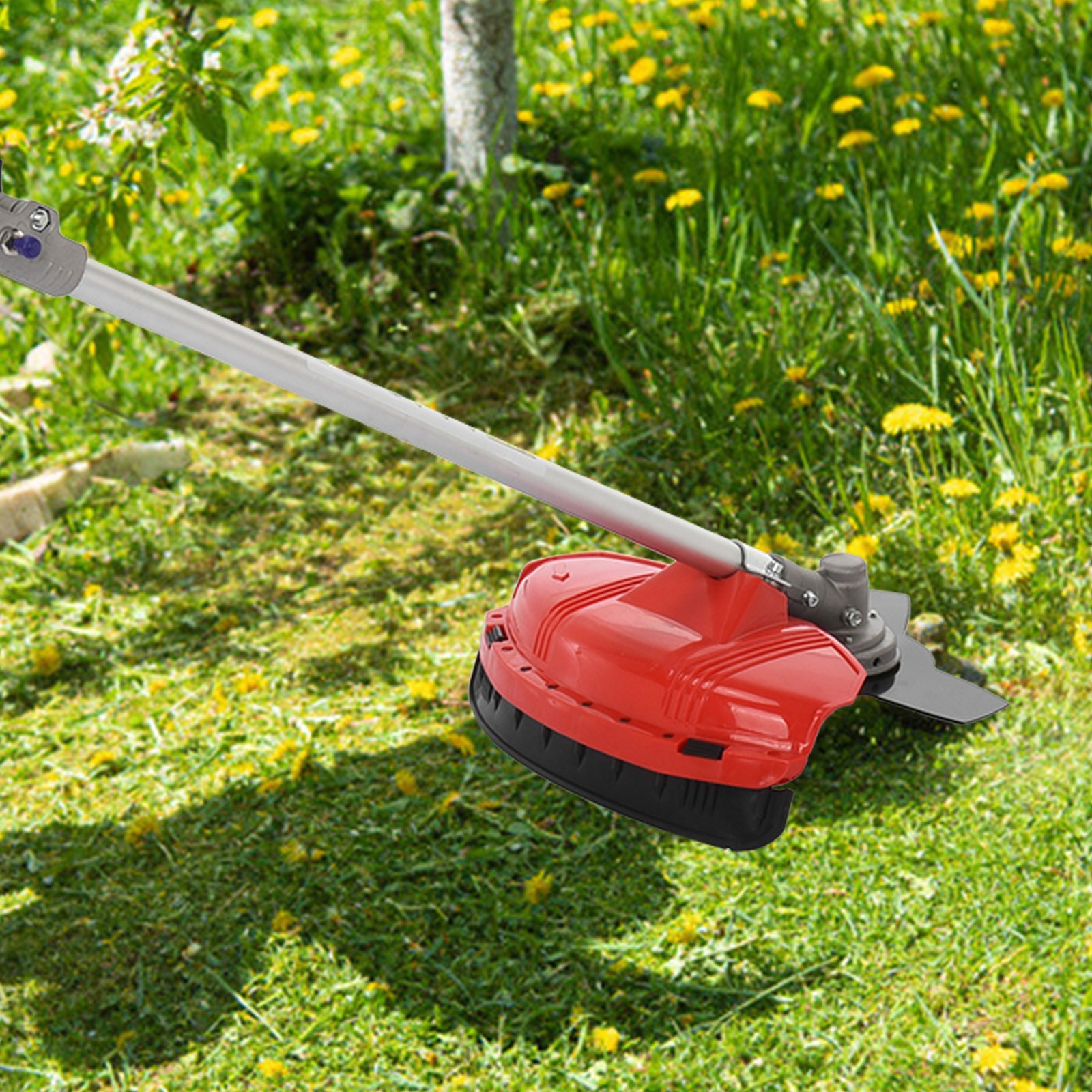 52CC 2-Stroke Gas String Trimmer & Brush Cutter Straight Shaft Weed Eater Multi