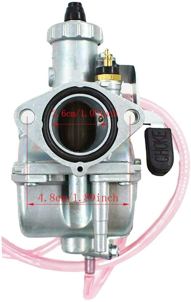 VM22 26mm Carburetor For Predator 212cc GX200 196cc Clones Mini Bike Go Kart