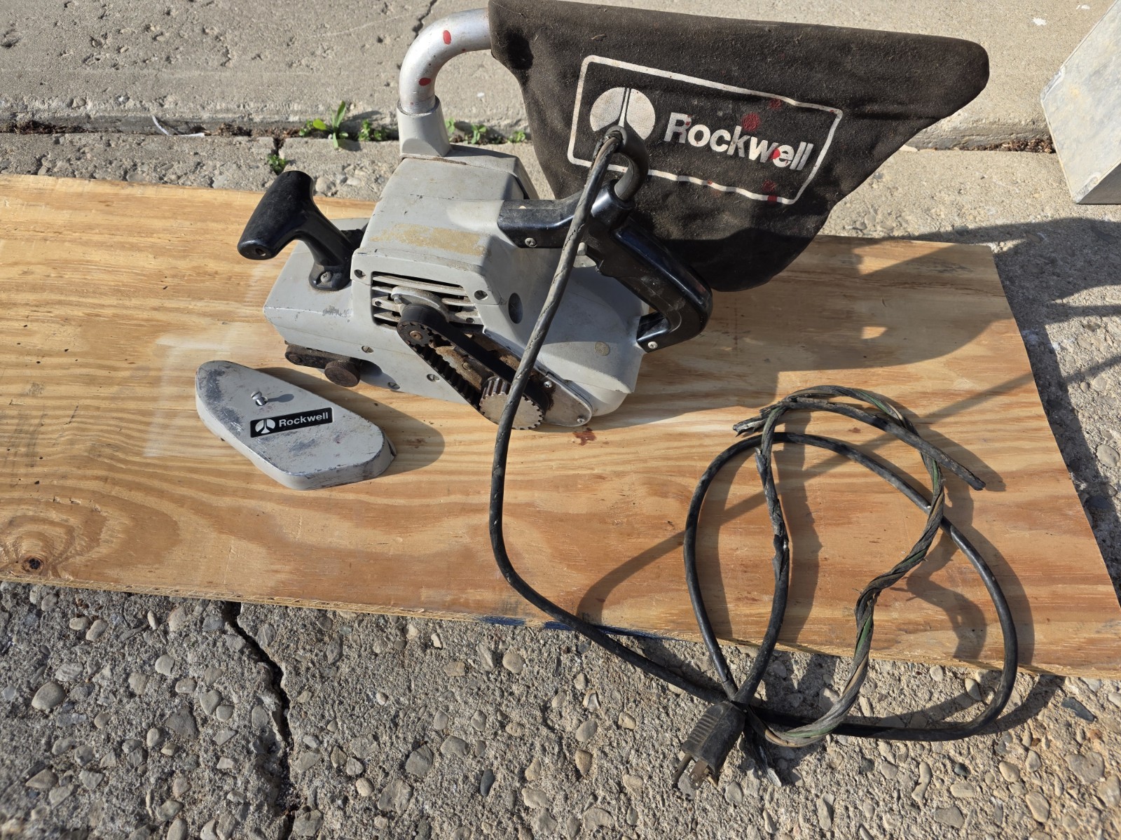 Rockwell 362 Dustless Belt Sander READ DESCRIPTION