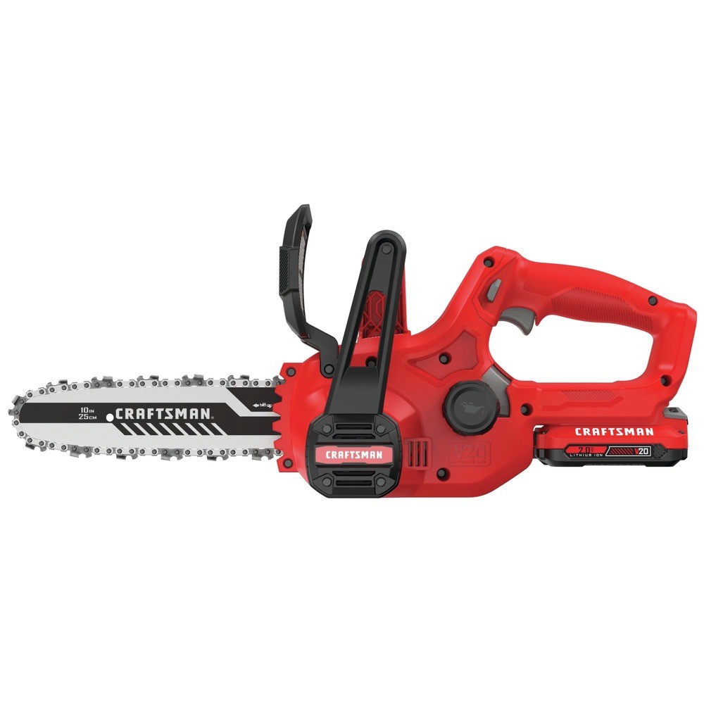 Craftsman CMCCS610D1R V20 Brushed 10″ Cordless Chainsaw Certified Refurbished