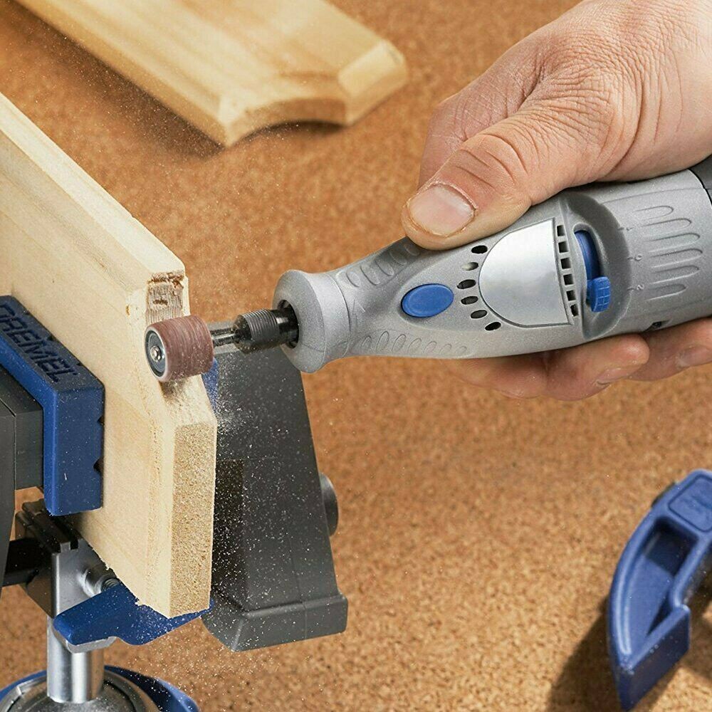 252x Sanding Drum Kit For Bits Dremel Accessories Rotary Tool For Wood Metal US