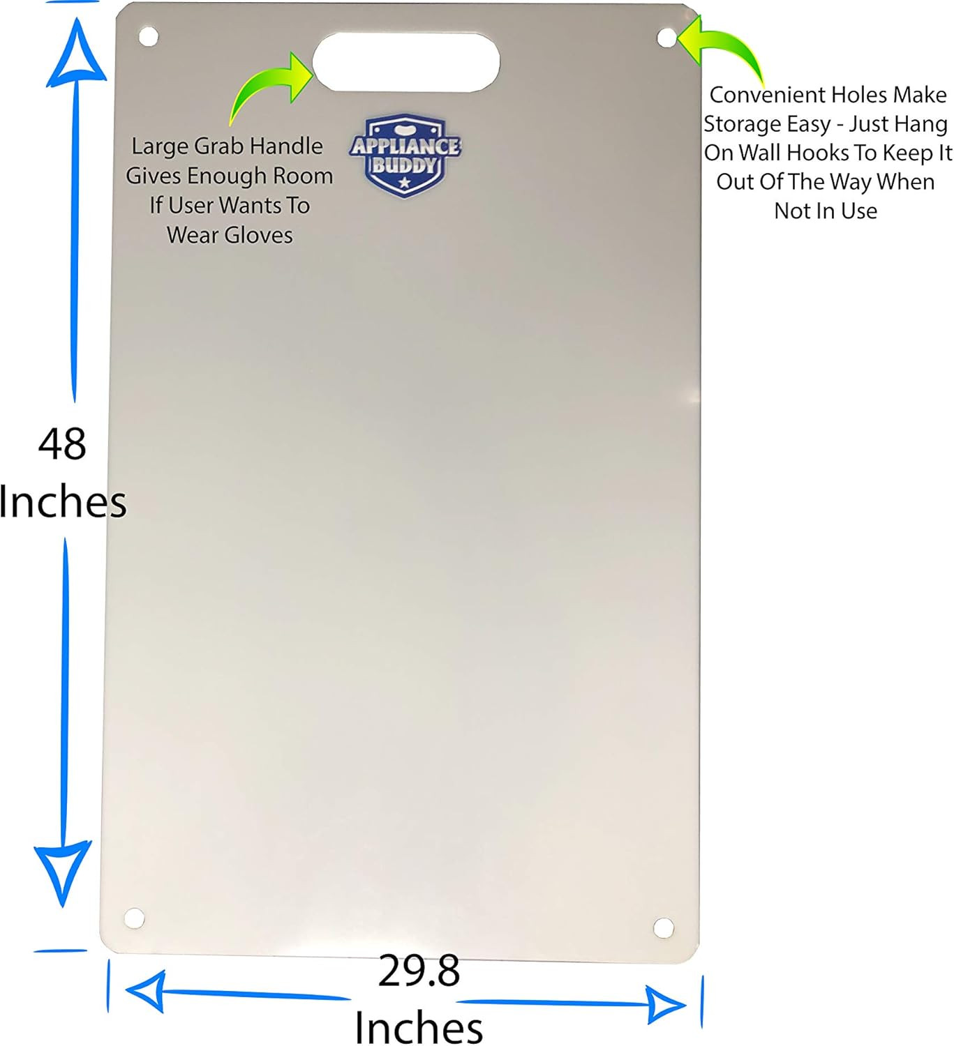 Easy Glide Appliance Slider Mat for Tile & Hardwood Floor Protection