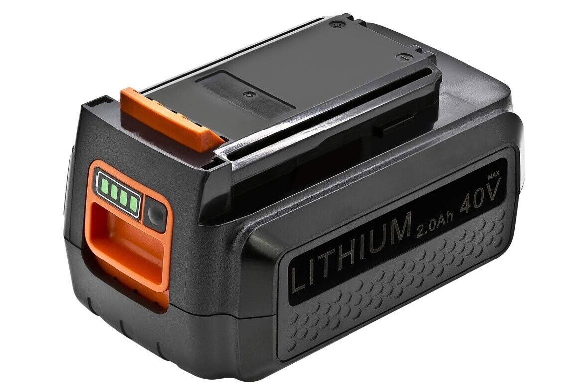 40V MAX Lithium Battery Replacement for Black & Decker LBX1540 LBX2040 4.0Ah