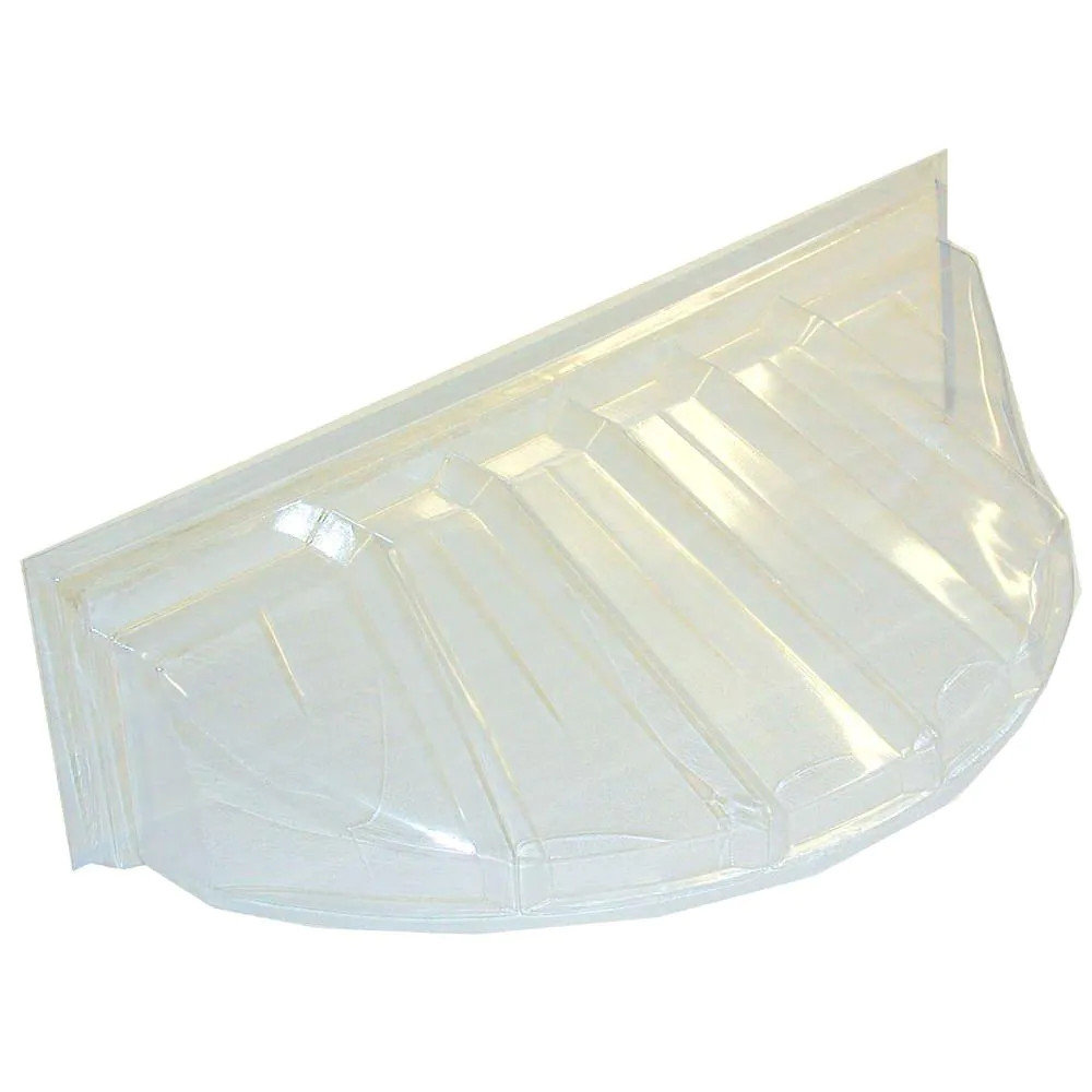 NEW Polyethylene Lightweight Reversible Bubble Window Well Cover 42 in. x 15 in.