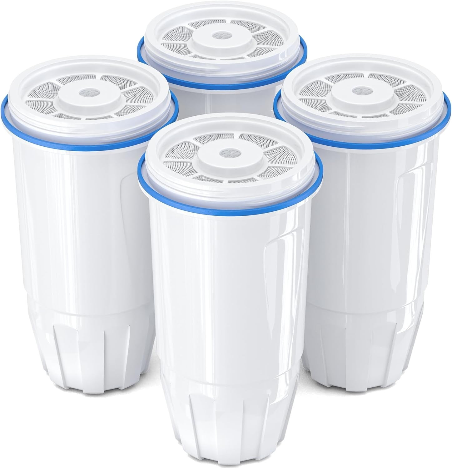 Water Filter Replacement Fit for Zero Pitcher and Dispenser ZR-001 ZR-017 4 Pack