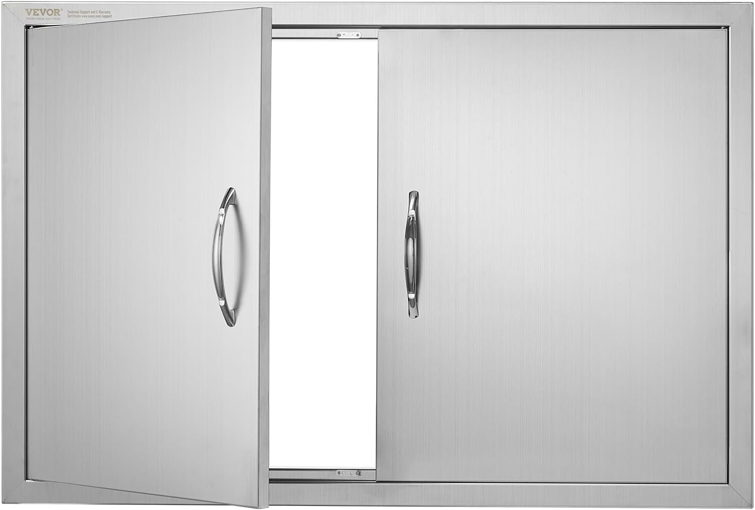 36″ x 24″ Stainless Steel BBQ Access Door – Flush Mount Outdoor Kitchen Upgrade