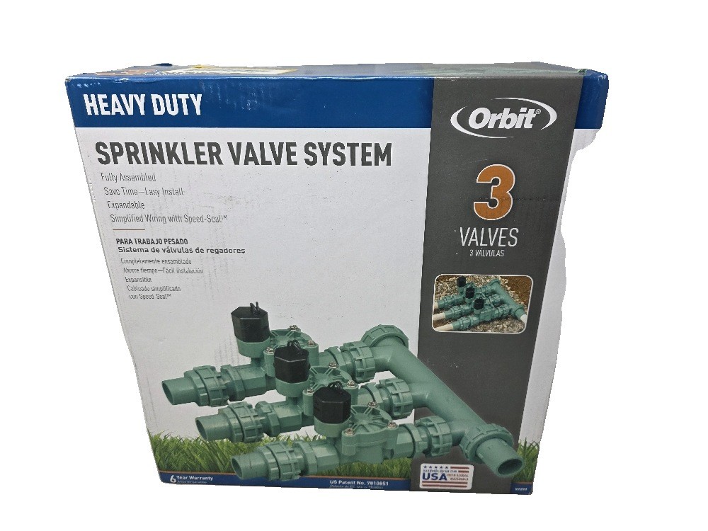 Orbit 3-Valve Preassembled Manifold 3/4 in. 150 psi