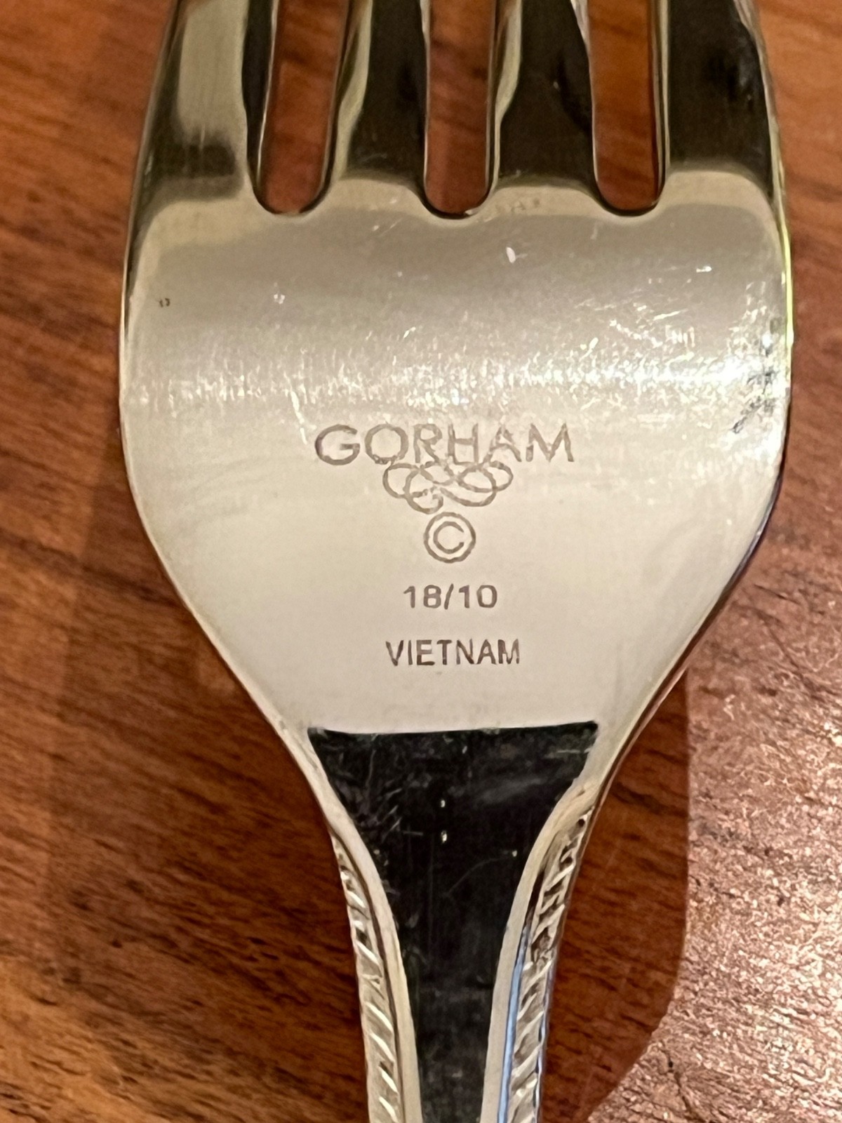 Gorham RIBBON EDGE SATIN 18/10 Stainless Flatware Vietnam – Choice
