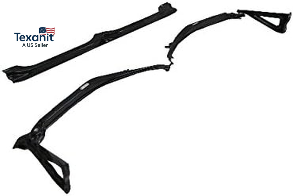 Bundle 2005-2011 Tacoma Front Bumper Center Outer Bracket Brace 5Pcs