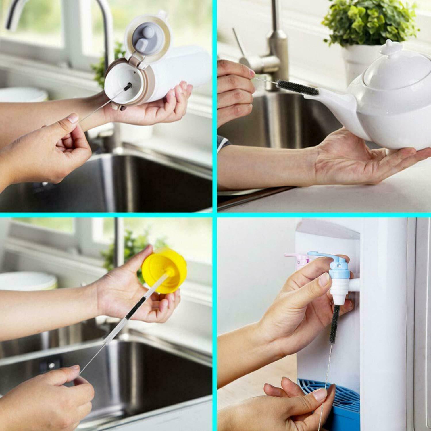 Bottle Cleaner Brushes Set Pipe Bong Cleaner Glass Tube Cleaning Brush Household