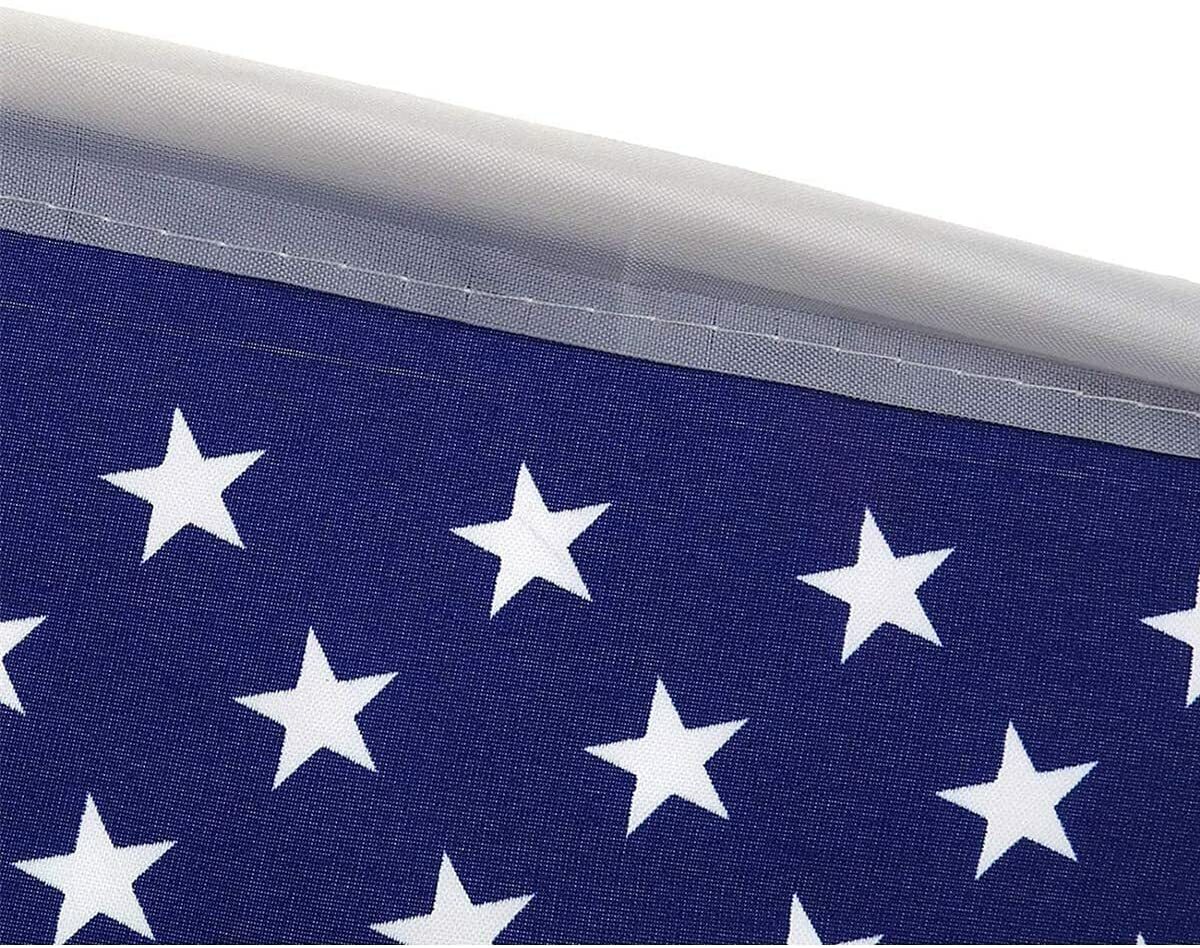 48 Pack Lot 12×17 USA Flags Car Window Clip On Fan Banners Car Flag US Seller