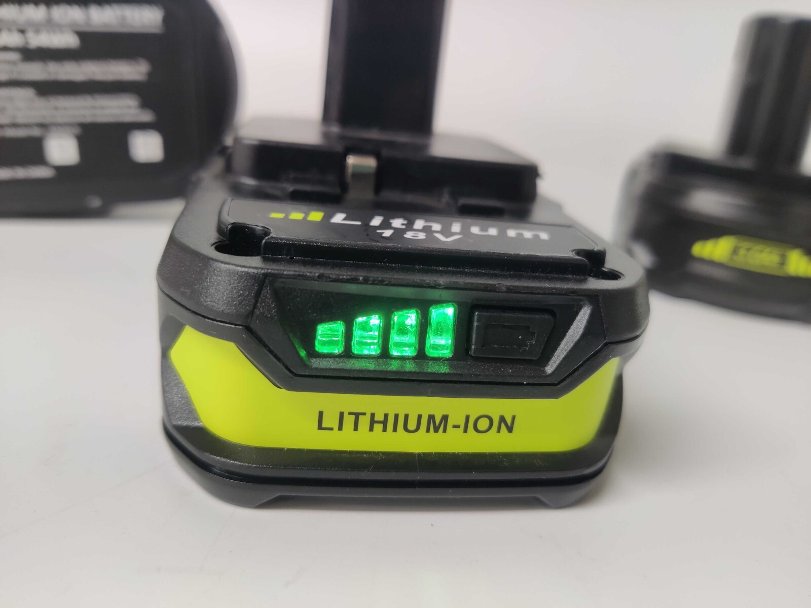 Lot of 4 3.0AH for Ryobi 18V Lithium Battery P102 P103 P105 P107 P108 P109 3Ah