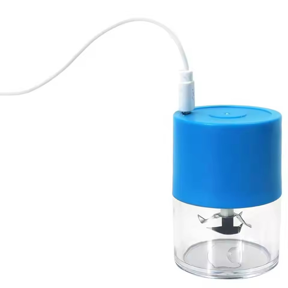 Cookies Electric Grinder Portable USB Rechargeable Mini Auto Herb Crusher Black*
