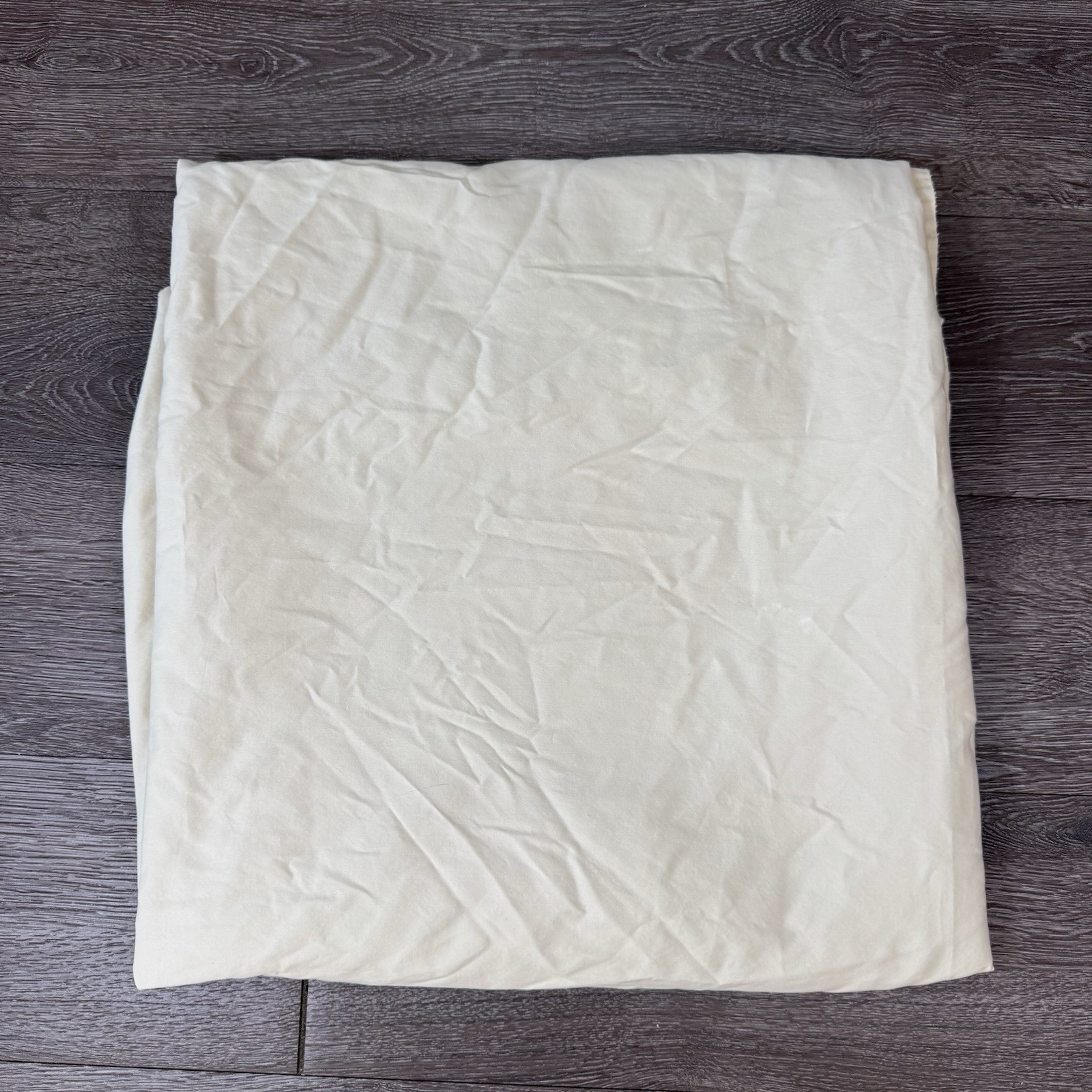 Read Description* Wamsutta Dream Zone Cream King Flat Sheet, Pima Cotton, 750tc