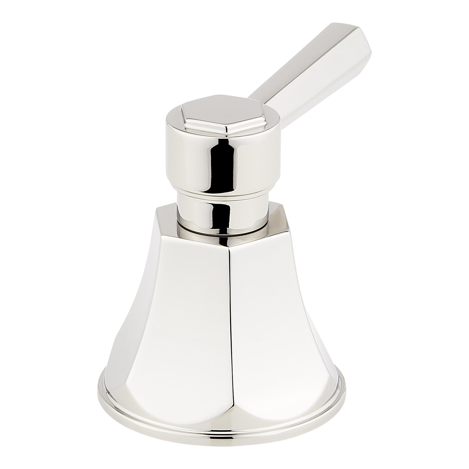 Signature Hardware 497673 Lever Handle for Elita Diverter Trim – Polished Nickel