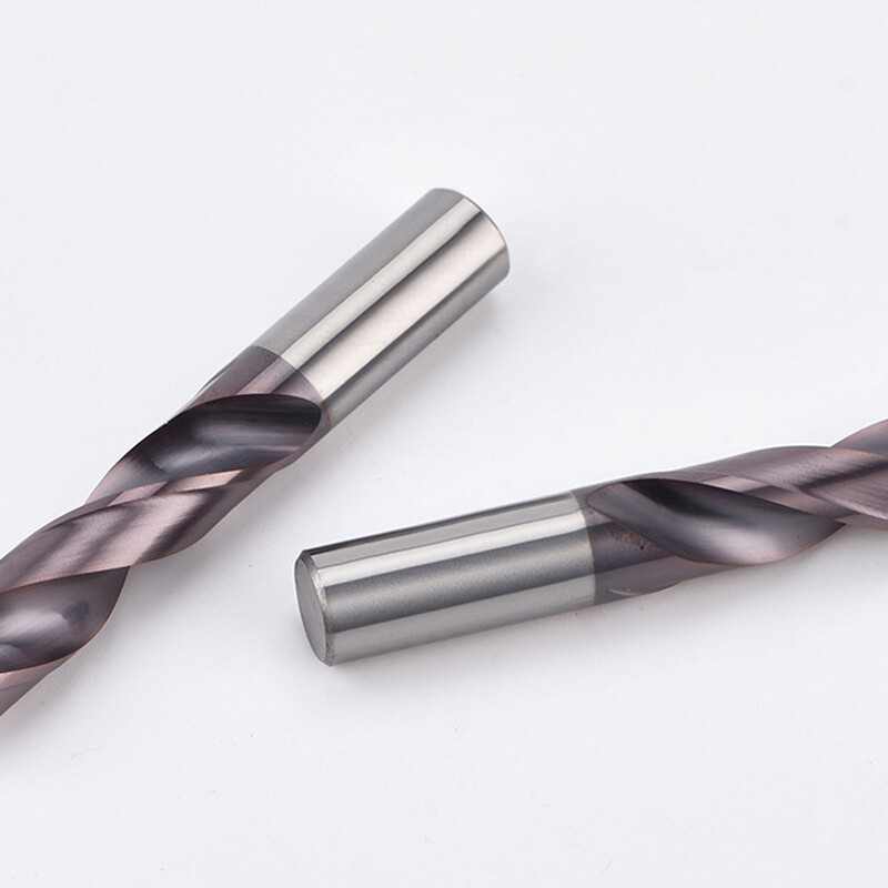 1PC 2mm-10mmx100mm HRC65 Solid Carbide Drill Bit For Hard Alloy Stainless Steel