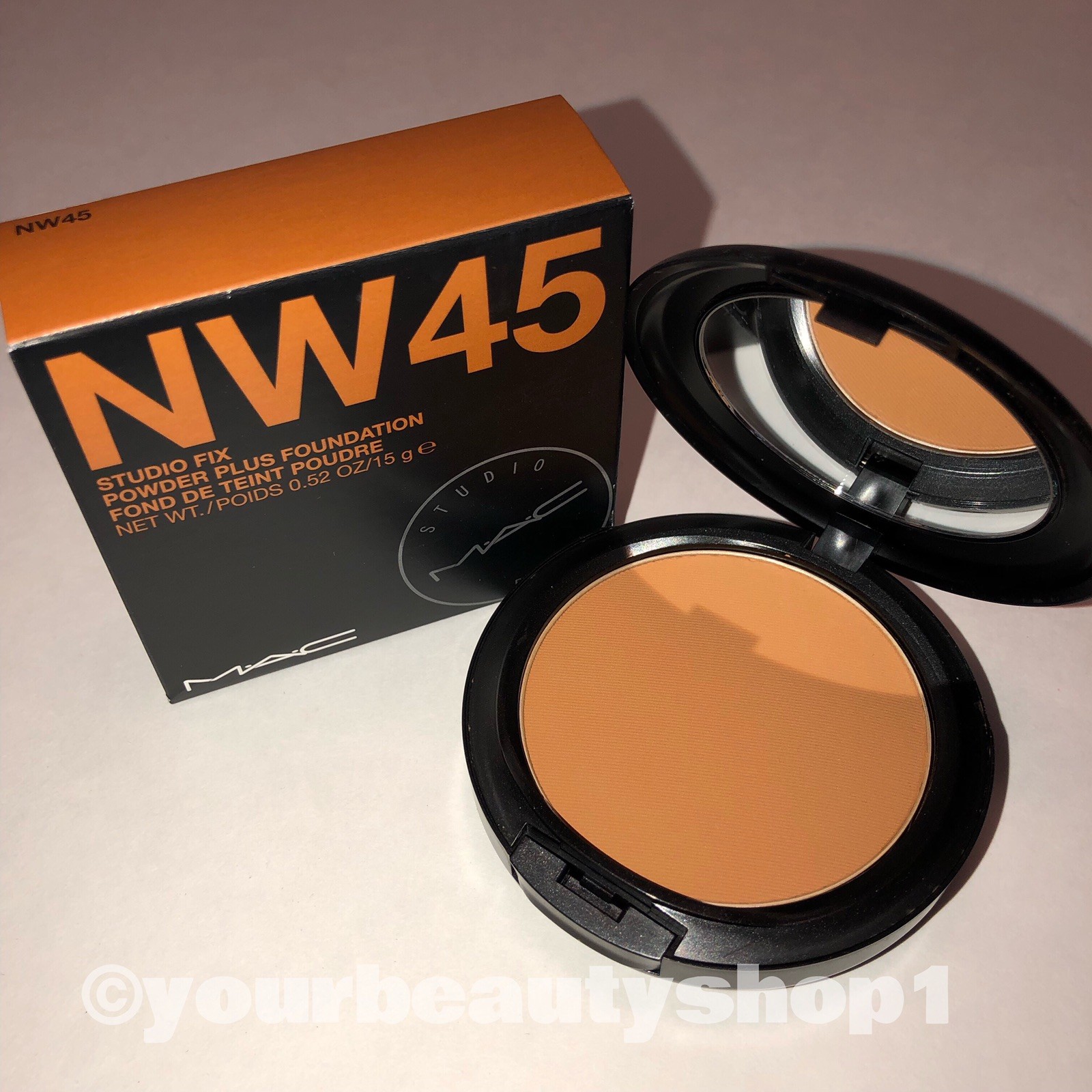 New MAC Studio Fix Powder Plus Foundation NW45 100% Authentic
