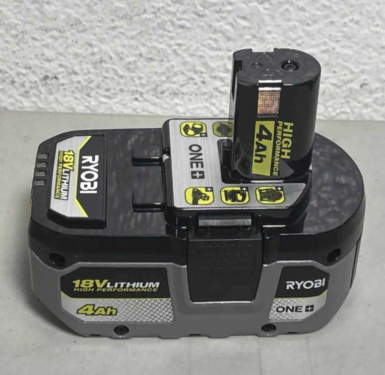 Genuine Ryobi PBP004 4.0 Ah 18V Lithium High Perf. Battery w/PCG004 Fast Charger