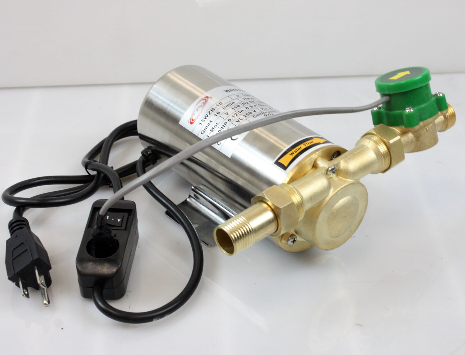90W 110V Electronic Automatic Home Shower Washing Machine Water Booster Pump