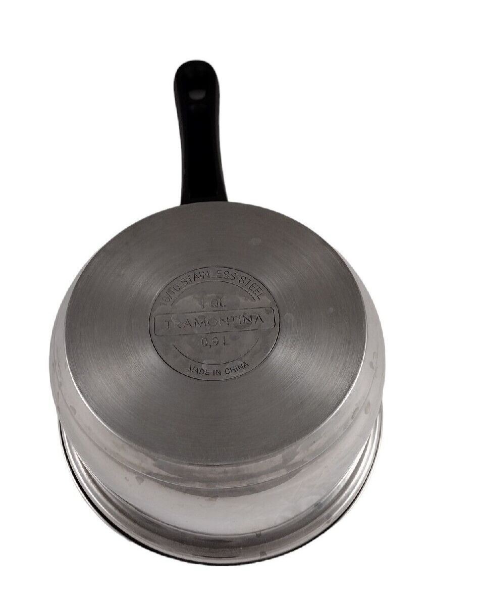 Tramontina 1 Qt Sauce Pan 18/10 0.9L Stainless Steel Without Lid China