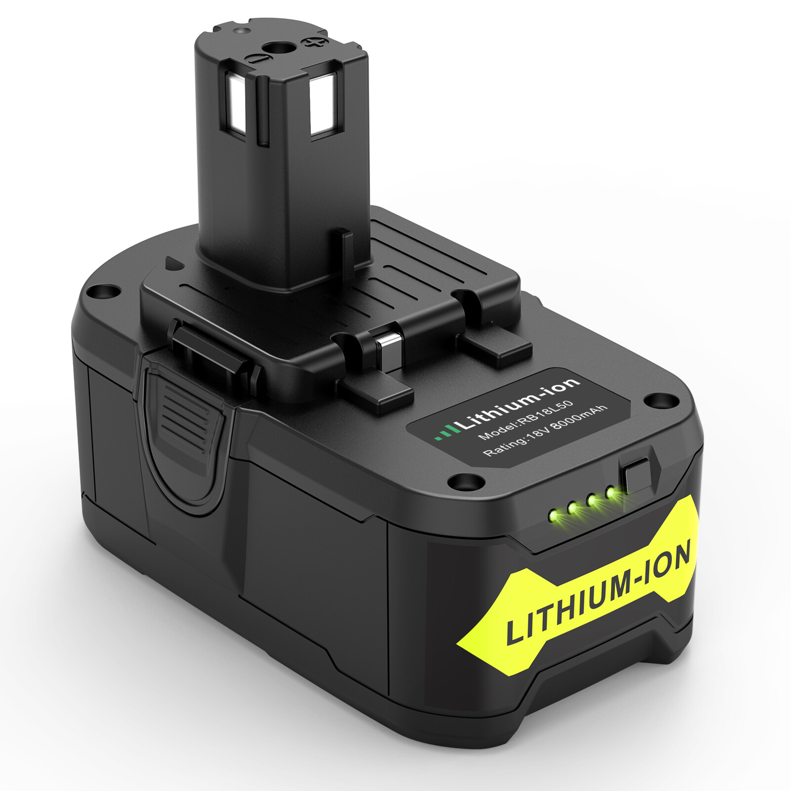 1X-4X Lithium-ion Battery For RYOBI 8.0Ah 12Ah P108 18V High Capacity / Charger