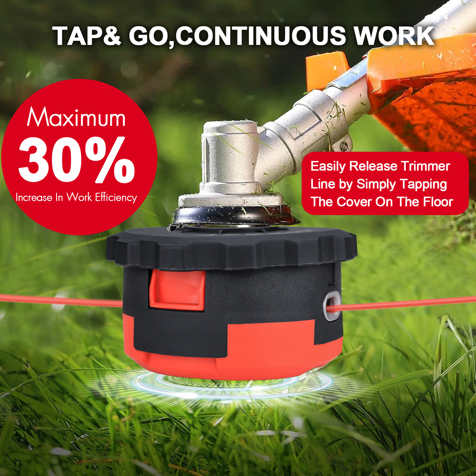High Quality Trimmer Head Fits Milwaukee M18 String Trimmers Weed Eater Head