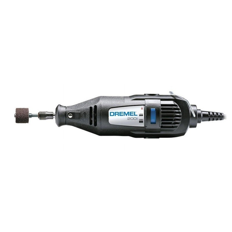 200 Series Corded Rotary Tool 9A 120V Two-Speed High Performance W/ Accessories