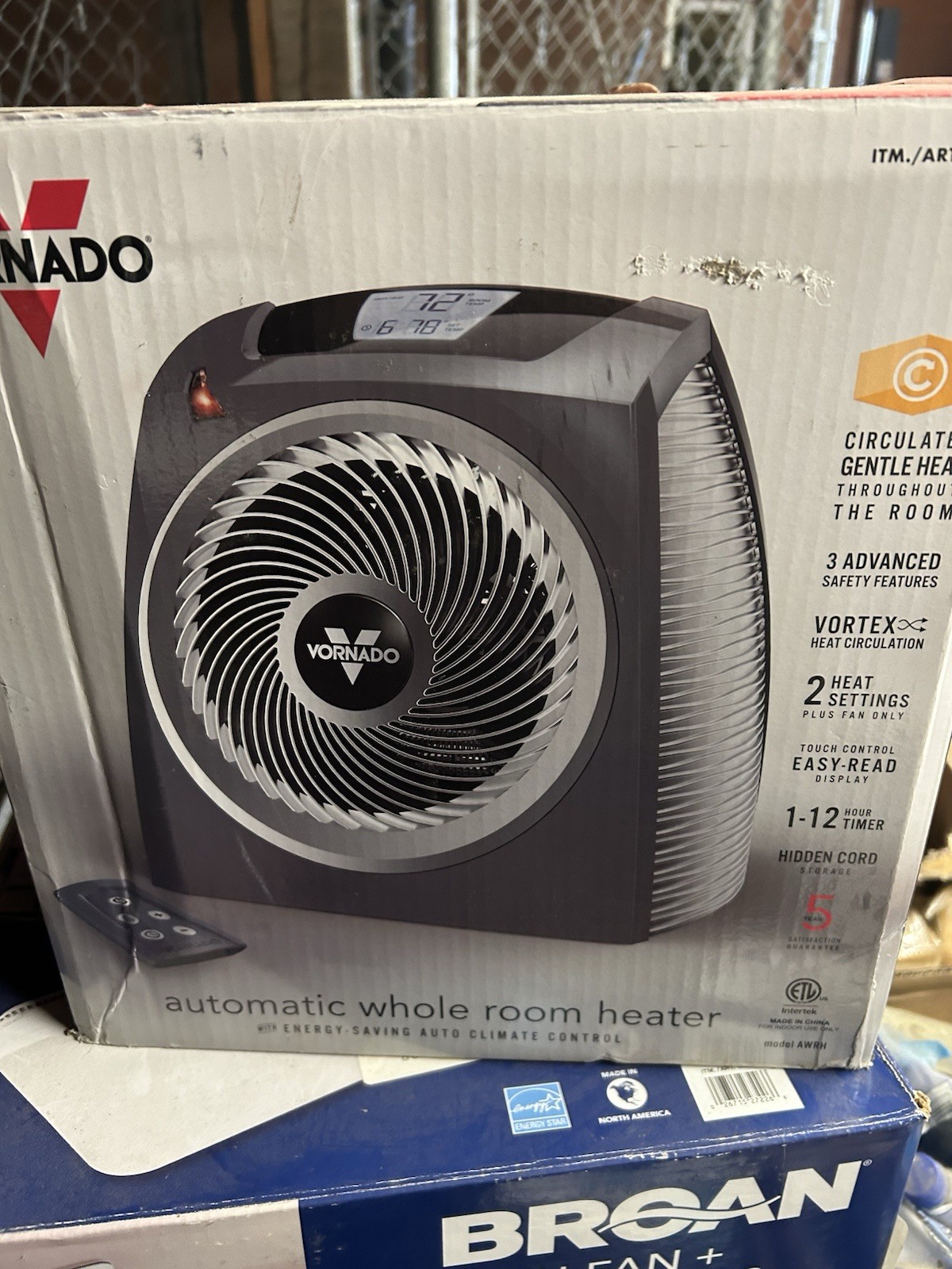 Vornado Whole Room Heater and Fan The AWRH
