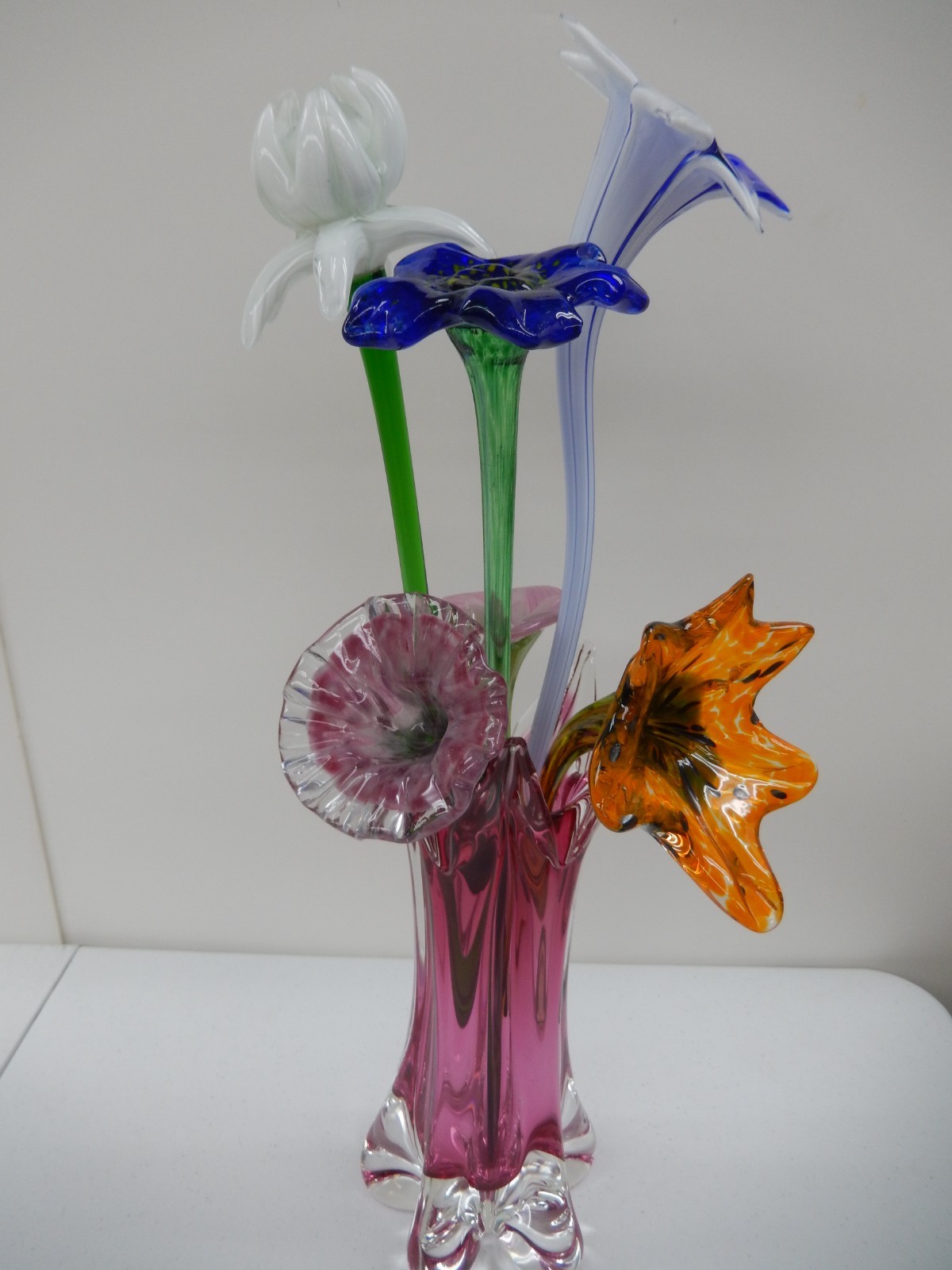 Glass Flowers – YOU PICK (See Description)