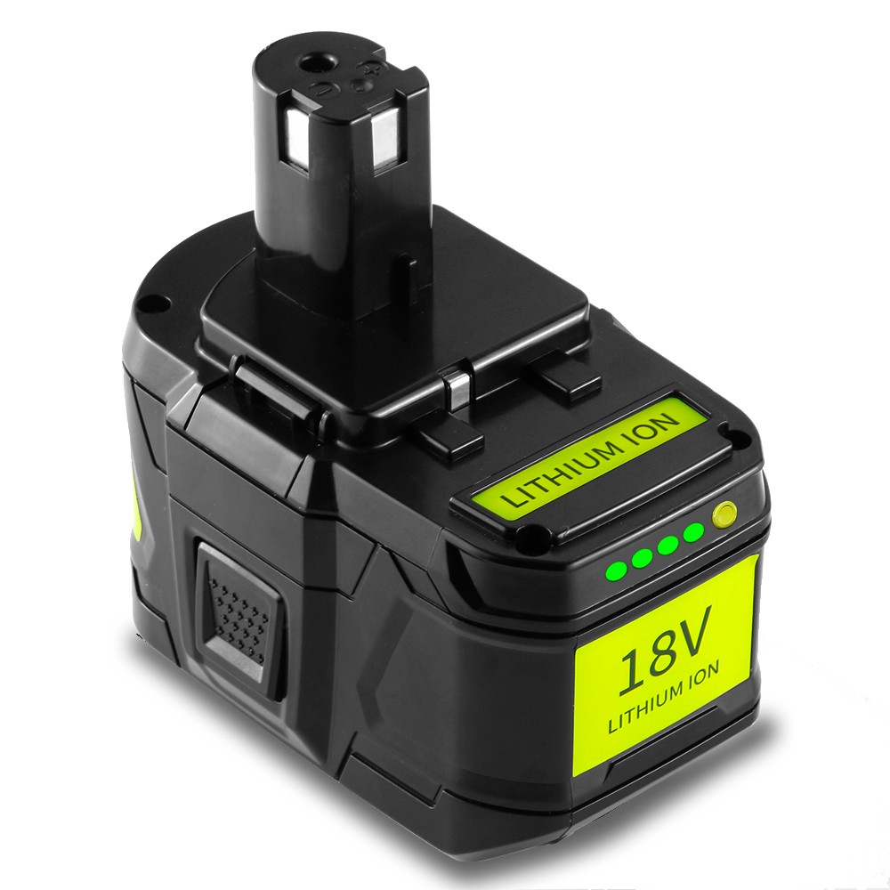 1~2 PACK 9.0Ah 6.0Ah 18V Lithium-Ion Battery For RYOBI 18Volt P108 P107 One Plus