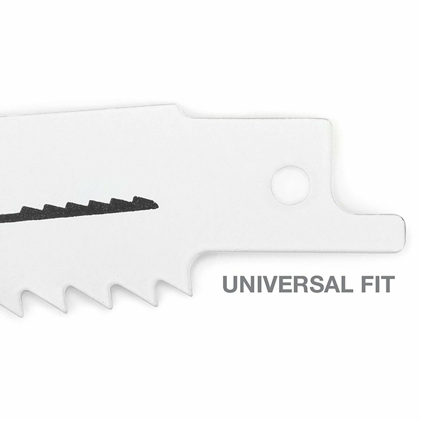 3 Pks 10 Pcs Universal Reciprocating Saw Blades Set 6-8″ Carbon Steel Wood Metal