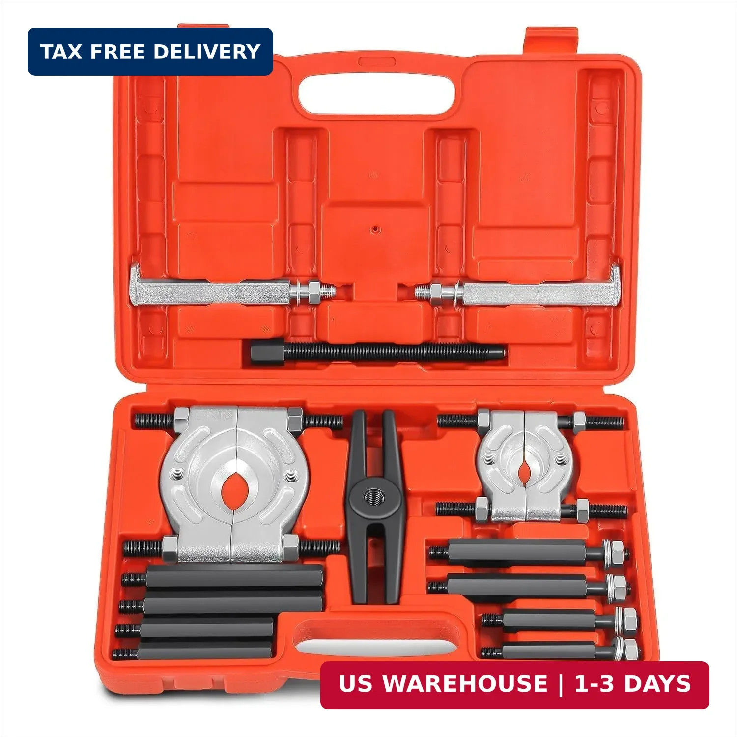 DNA Motoring 14 PCS Bearing Puller Set, 5 Ton Capacity Bearing Separator with 2″