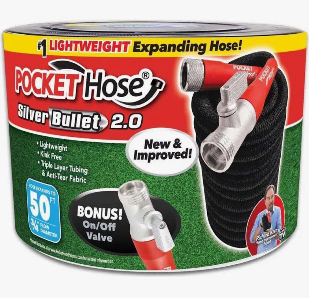 50 Ft Pockethose 2.0