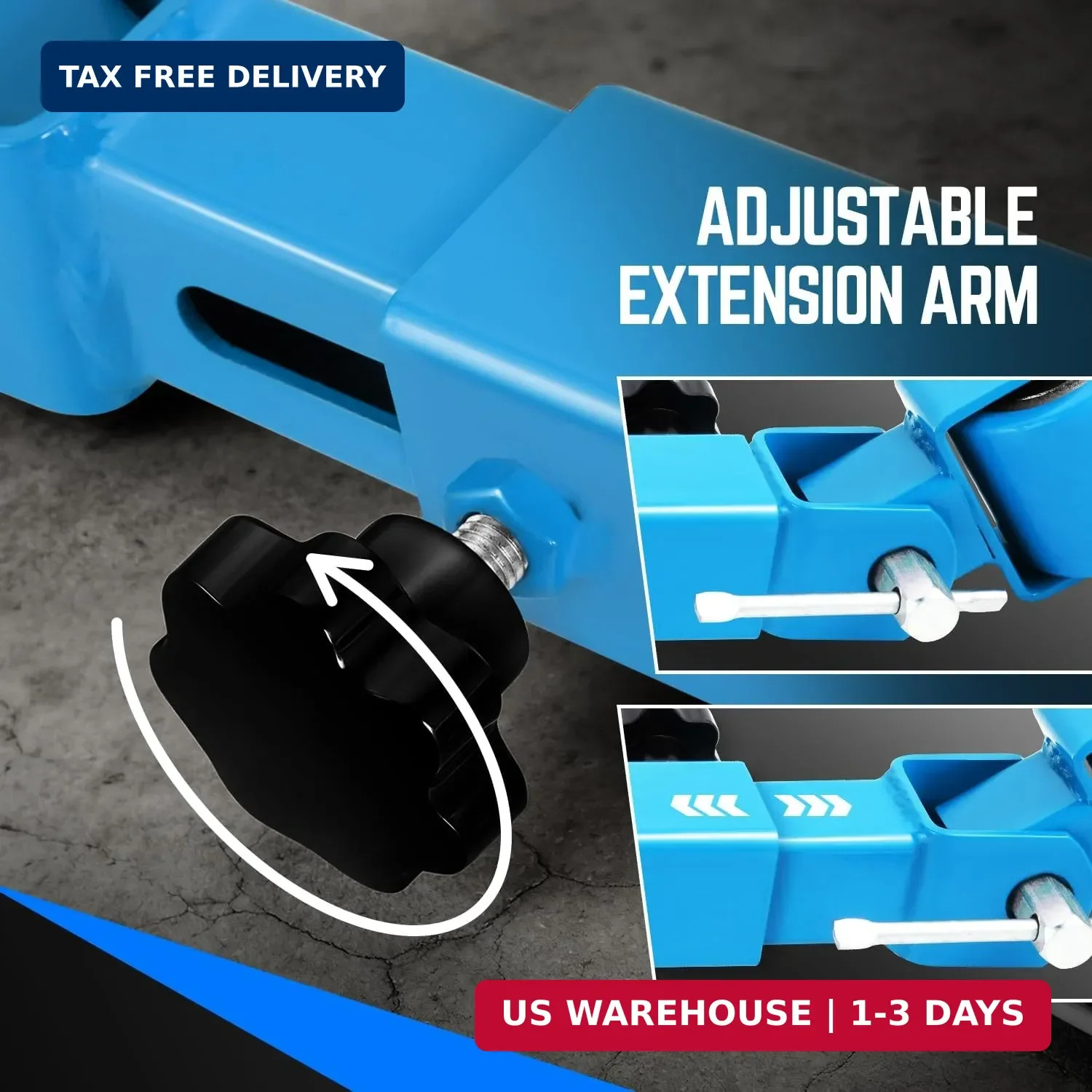 DNA MOTORING TOOLS-00249 Fender Roller Reforming Extending Tool Heavy Duty Wheel